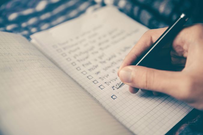 Checklist comparison